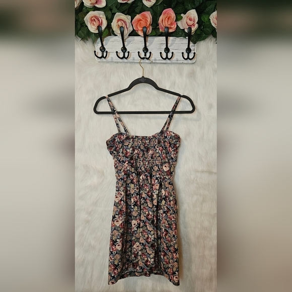 Poetry Classic Bustier Floral Button-up Mini Dress - Picture 4 of 8